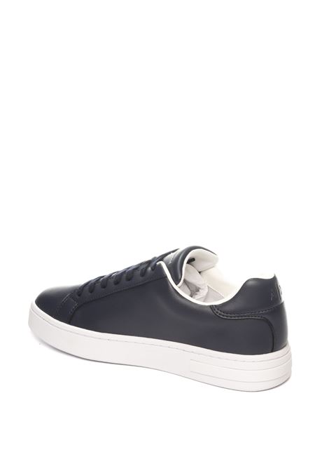 Blue leather sneaker ARMANI EXCHANGE | XM000141AF11912-UB100